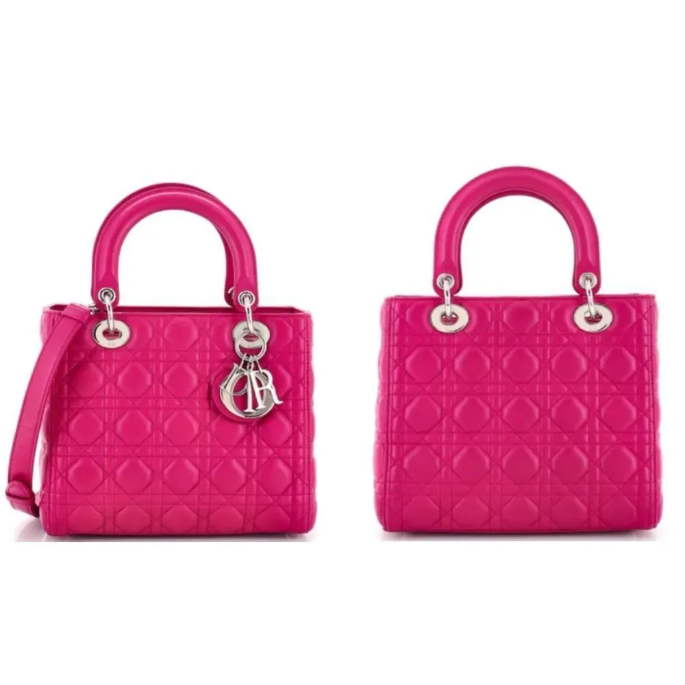 🚫SOLD🚫 Christian Dior
Lady Dior Bag Cannage Quilt Lambskin Medium - Picture 3 of 13